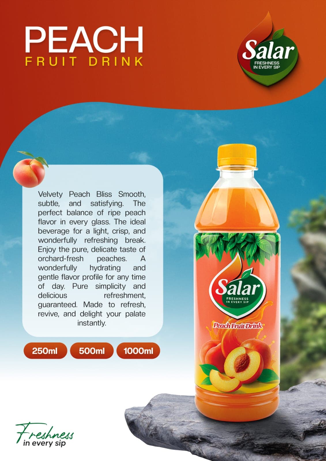Peach Fruit Drink
